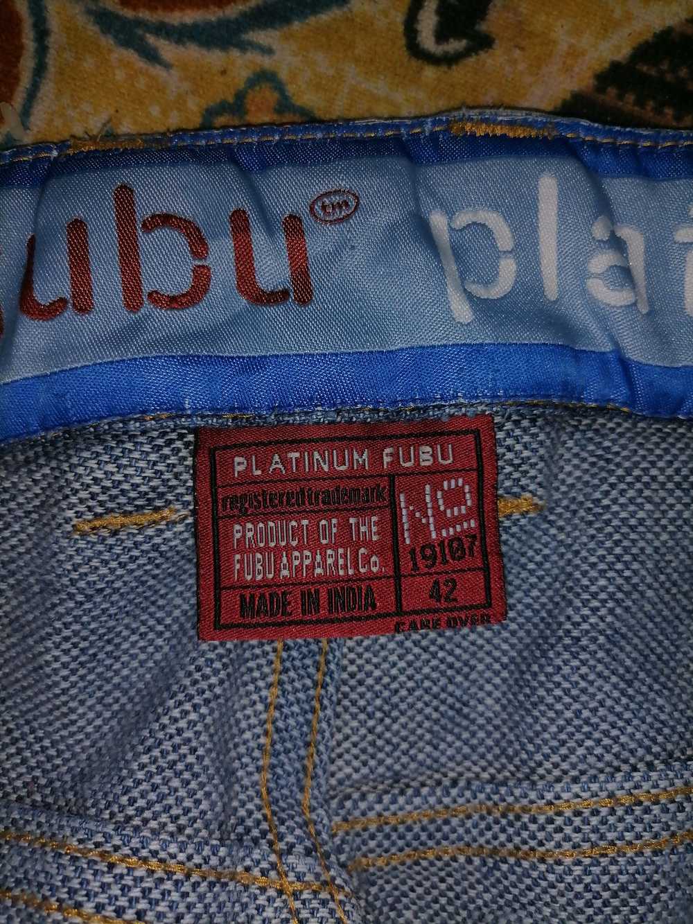 Fubu × Streetwear Vintage Fubu Platinum checkered… - image 6