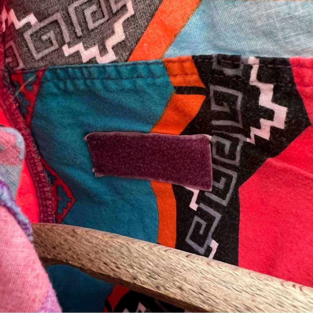 Wrangler Wrangler Neon Aztec Southwest Stripe Boh… - image 4