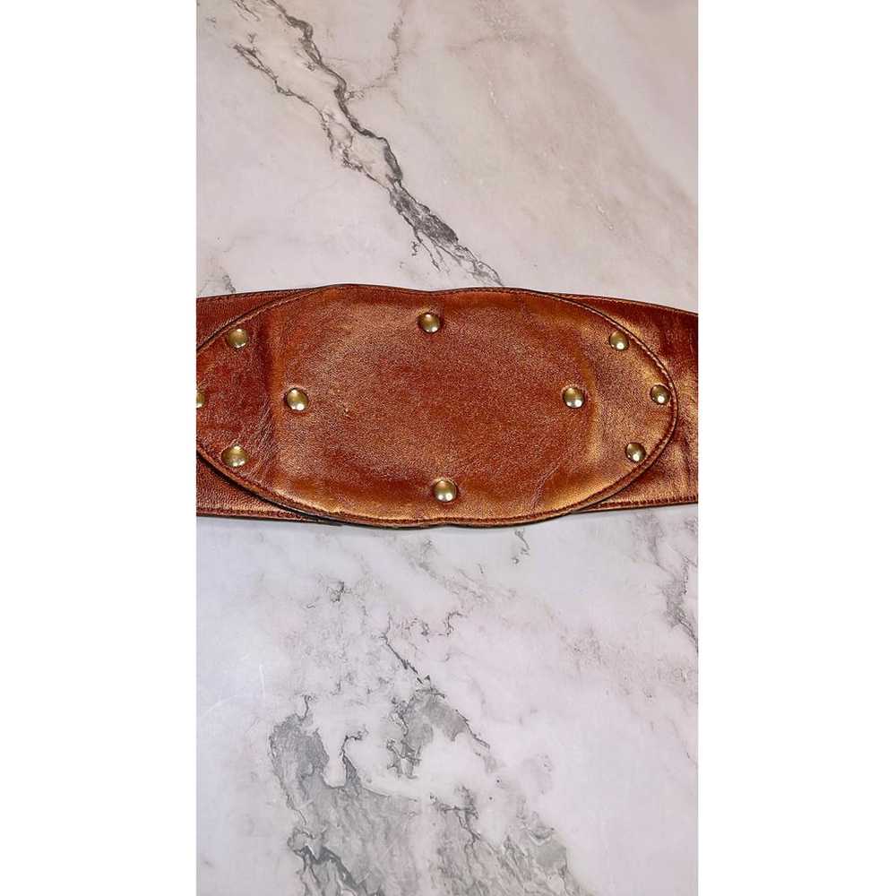 Gucci Interlocking Buckle python belt - image 8