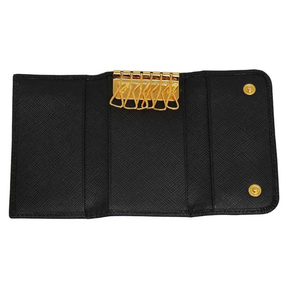 Prada Prada Prada Saffiano Leather 6 Key Case 1PG… - image 5