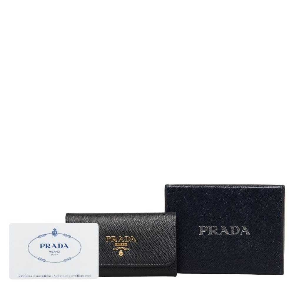 Prada Prada Prada Saffiano Leather 6 Key Case 1PG… - image 9