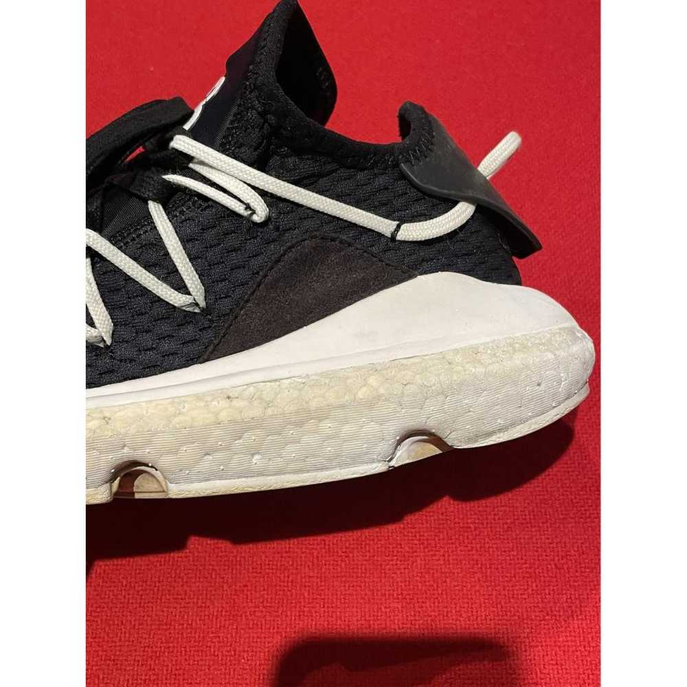 Y-3 Leather low trainers - image 3