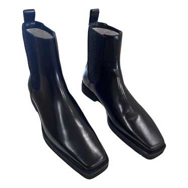 Totême Flat Boot leather boots