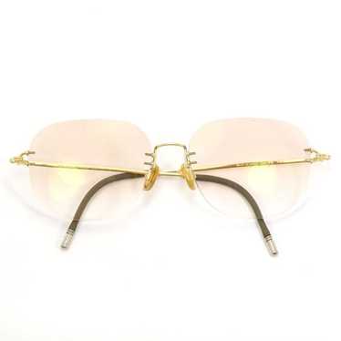 Other Other HOYA K18YG Yellow Gold Glasses Metal … - image 1