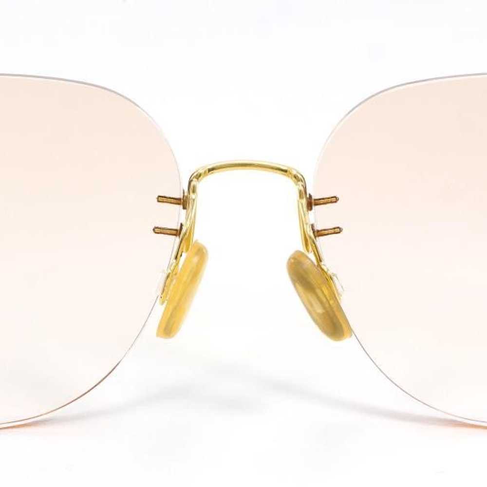 Other Other HOYA K18YG Yellow Gold Glasses Metal … - image 7