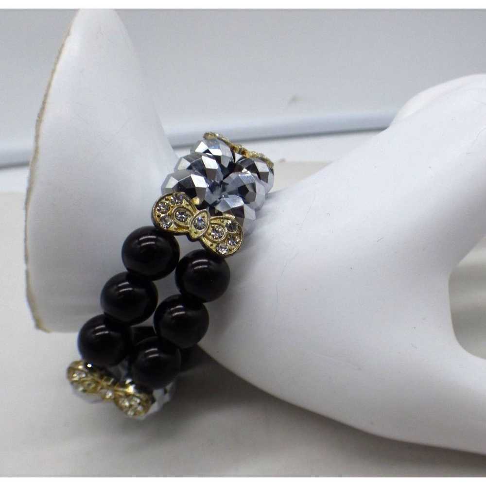 Streetwear Bead and Rhinestone Women’s stretch Br… - image 5