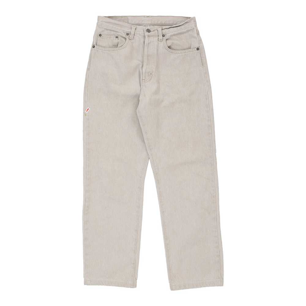 Ober Jeans - 28W UK 8 Cream Cotton - image 4