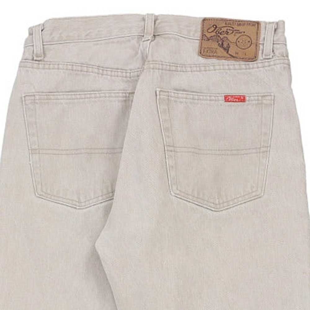 Ober Jeans - 28W UK 8 Cream Cotton - image 5