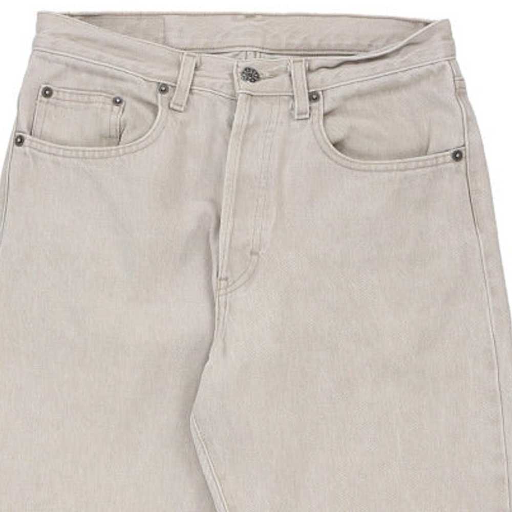 Ober Jeans - 28W UK 8 Cream Cotton - image 7