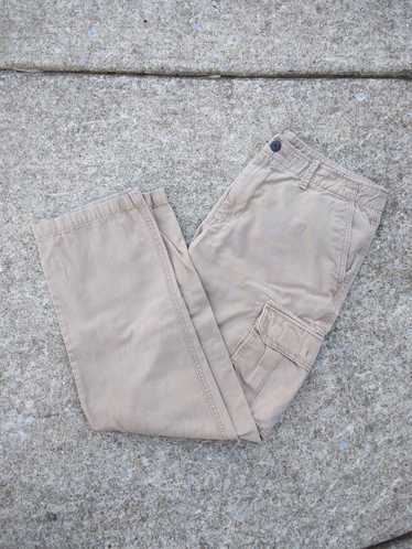 Old Navy × Streetwear Tan Cargo Pants 34x30