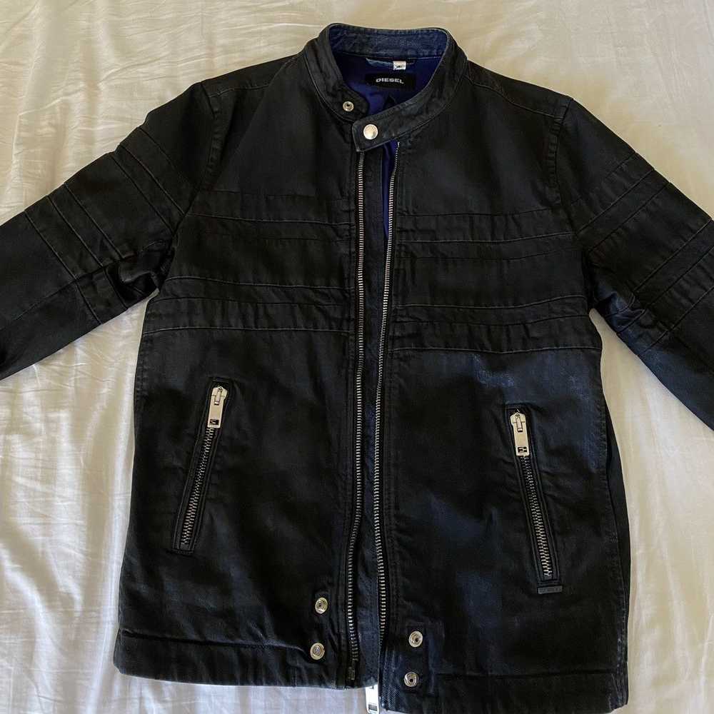 Diesel Vintage Diesel Waxed Denim Jacket - image 1