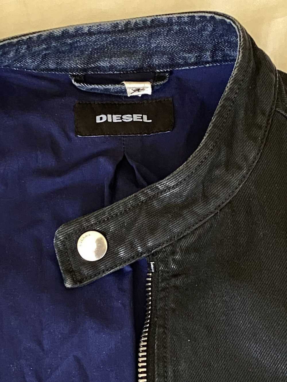 Diesel Vintage Diesel Waxed Denim Jacket - image 6