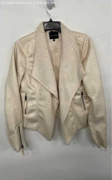 Buckle Black Beige Jacket - Size M - image 1