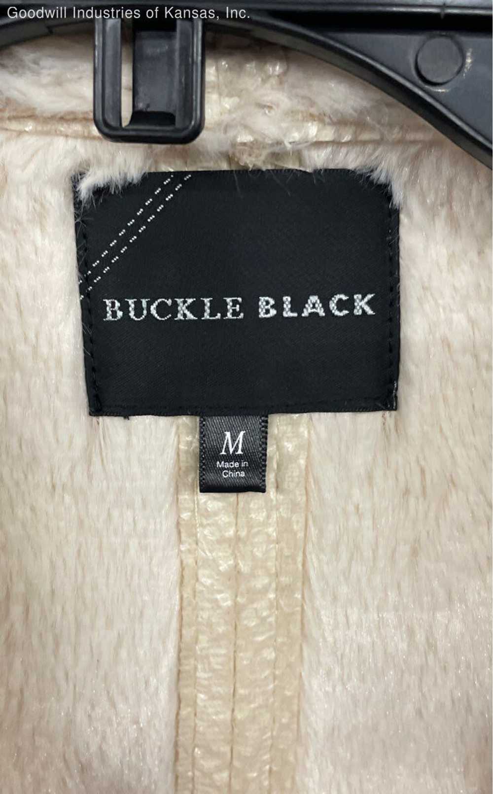 Buckle Black Beige Jacket - Size M - image 3