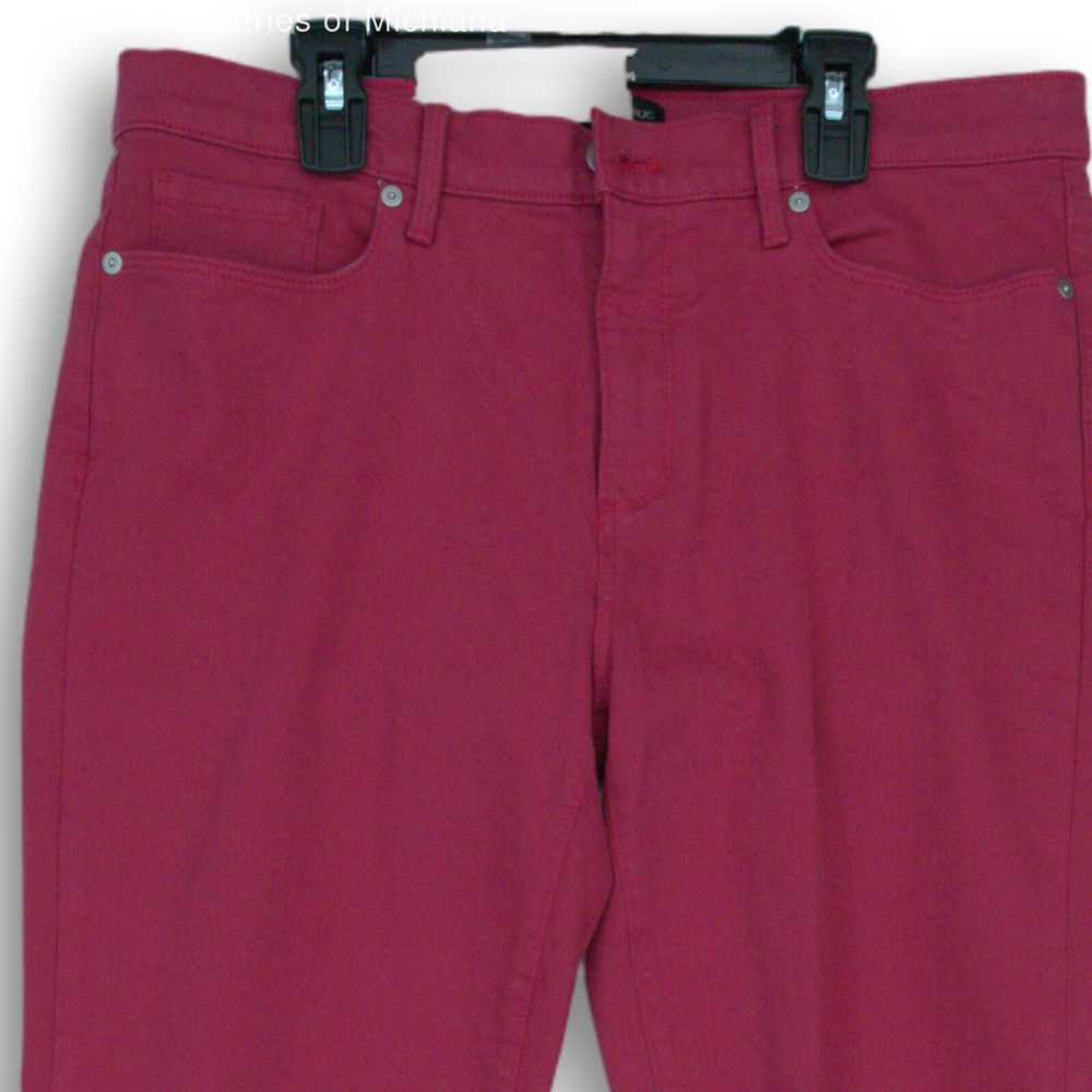 Women's Banana Republic Magenta Skinny Jeans Size… - image 3