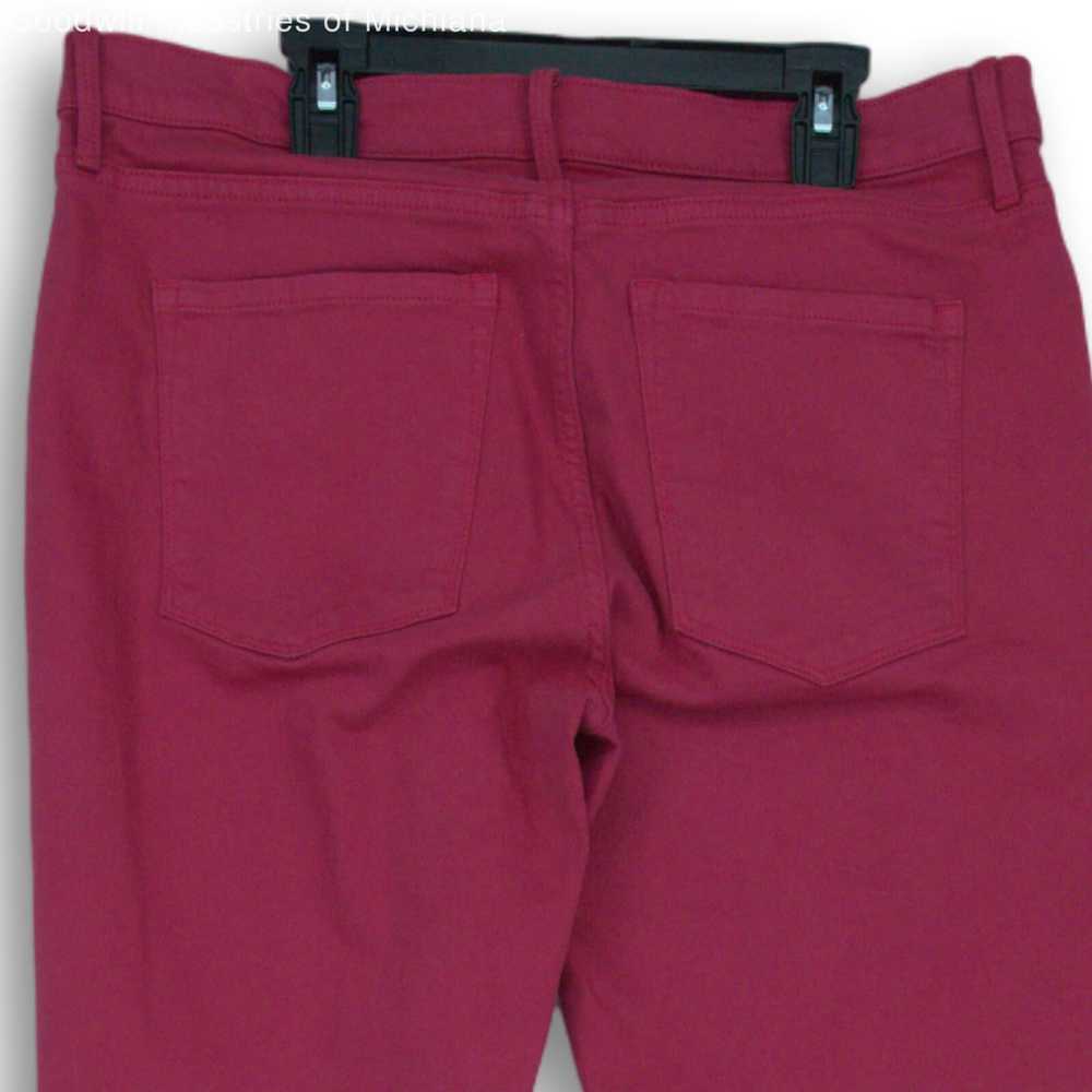 Women's Banana Republic Magenta Skinny Jeans Size… - image 4