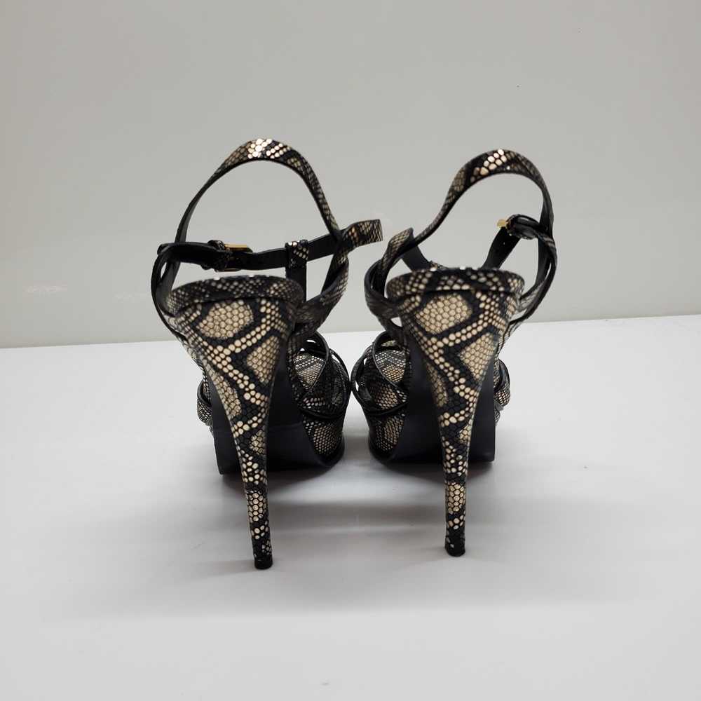 Yves Saint Laurent Tribute Woven Leather Platform… - image 4