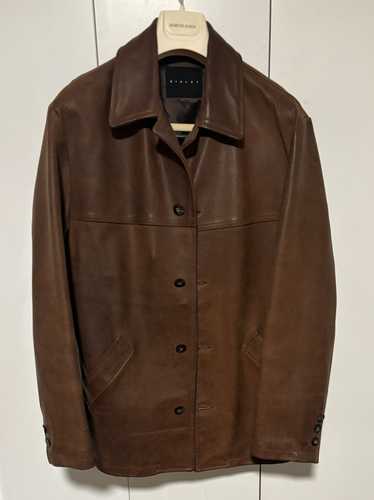 Aero Leather × Fine Creek × Sisley $850 Brown Leat