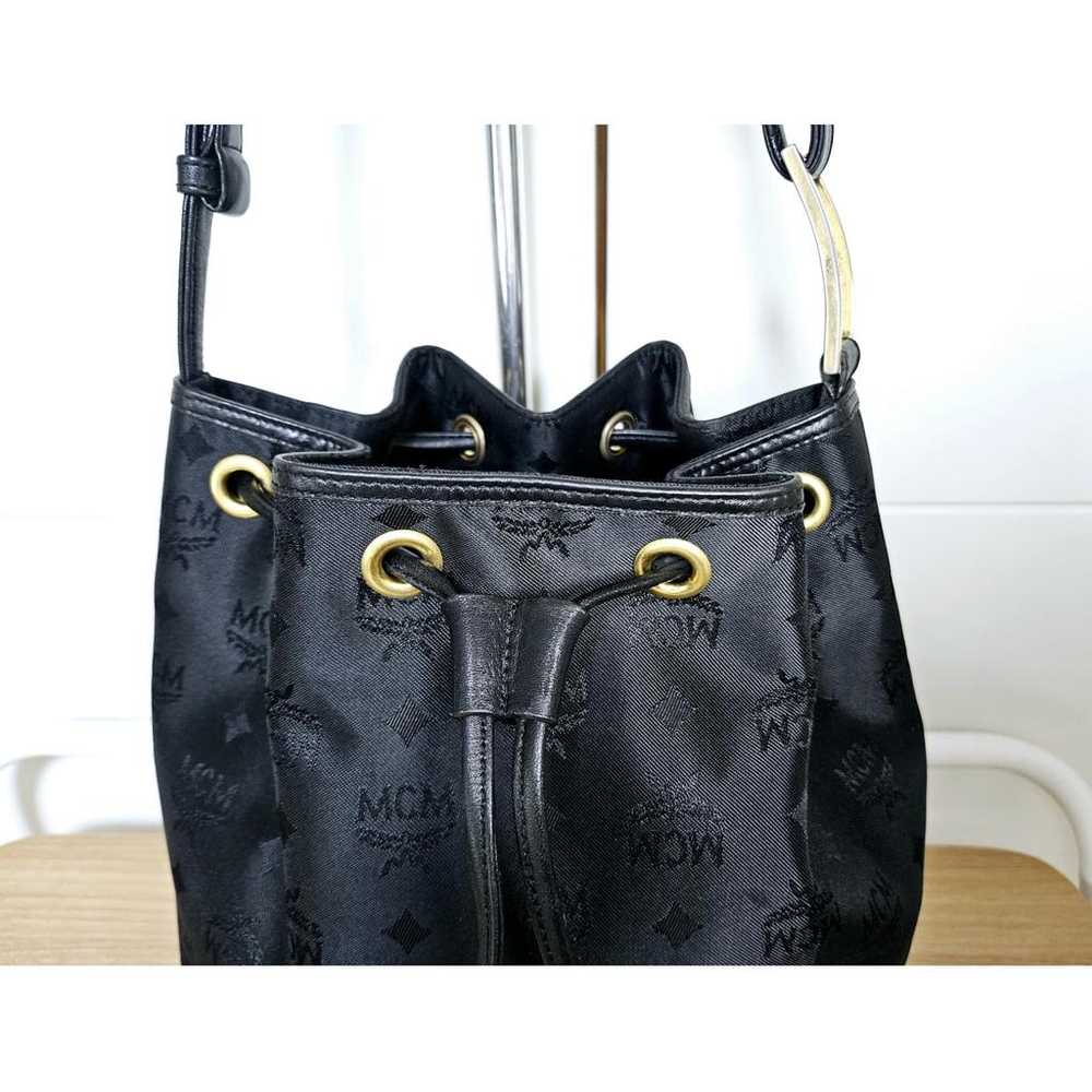 MCM Heritage Drawstring leather crossbody bag - image 3