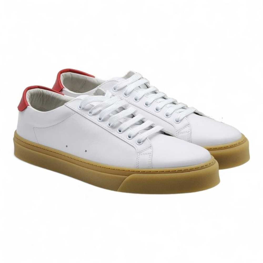 Burberry Leather low trainers - image 8