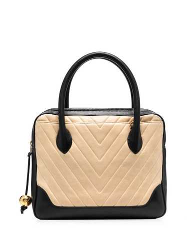 CHANEL Pre-Owned 1990s V-Stitch top-handle bag - … - image 1