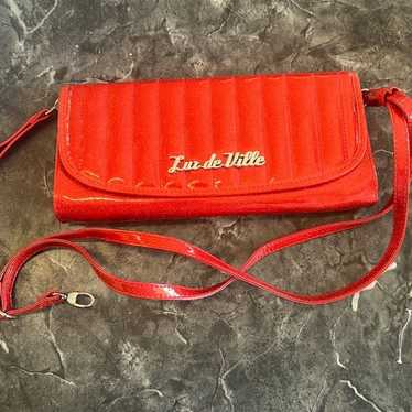 VINTAGE Lux de Ville clutch /shoulder purse