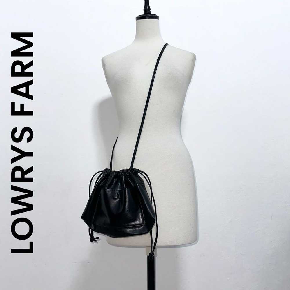 【LOWRYS FARM】Lowrys Farm Shoulder Bag Black Cross… - image 1