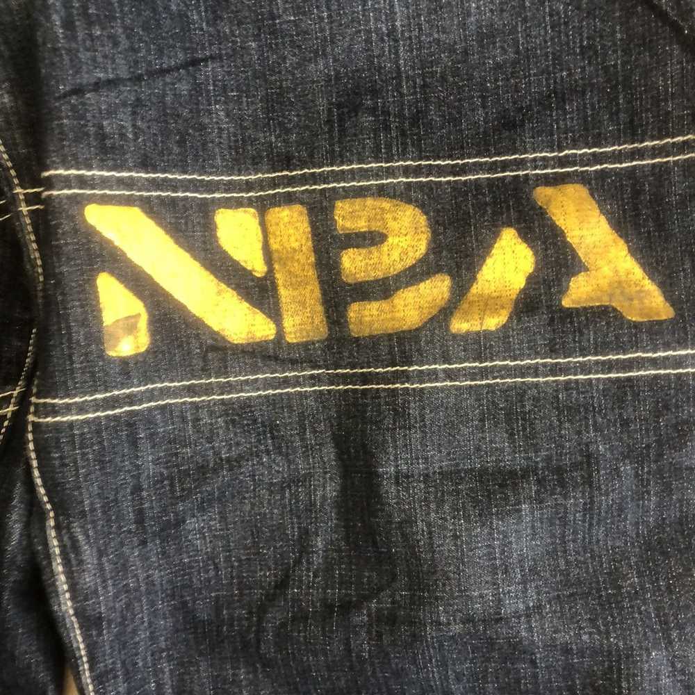 Designer × NBA × Vintage Vintage NBA Jeans Team U… - image 8