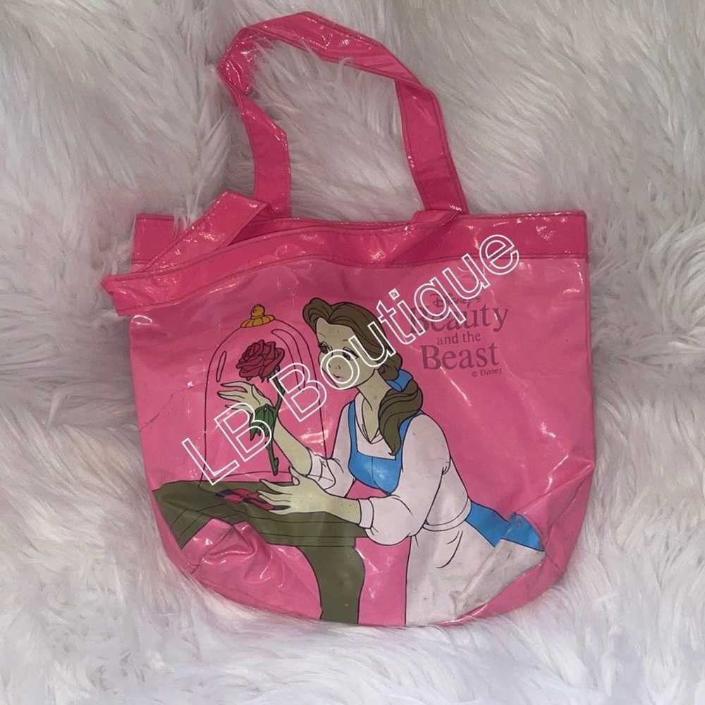 Vintage 90's Pyramid Handbags Disney Beauty & The… - image 2
