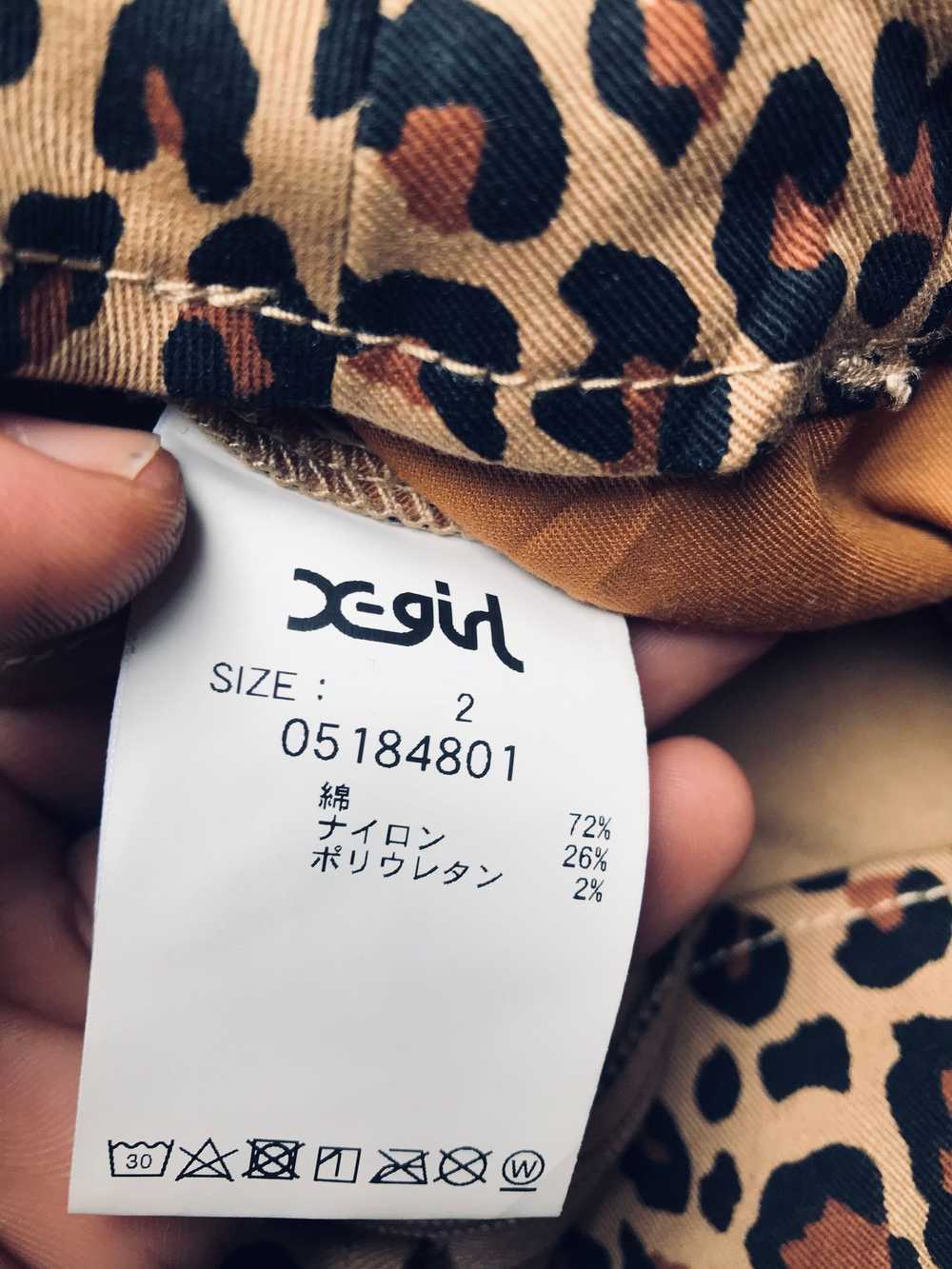 Japanese Brand × Streetwear X-girl Leopard Print … - image 4