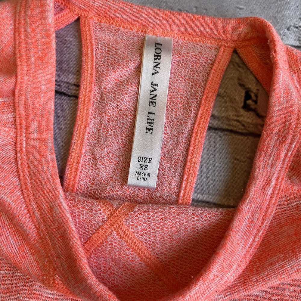 Other Lorna Jane Cut Out Back Sweatshirt XS Top W… - image 2