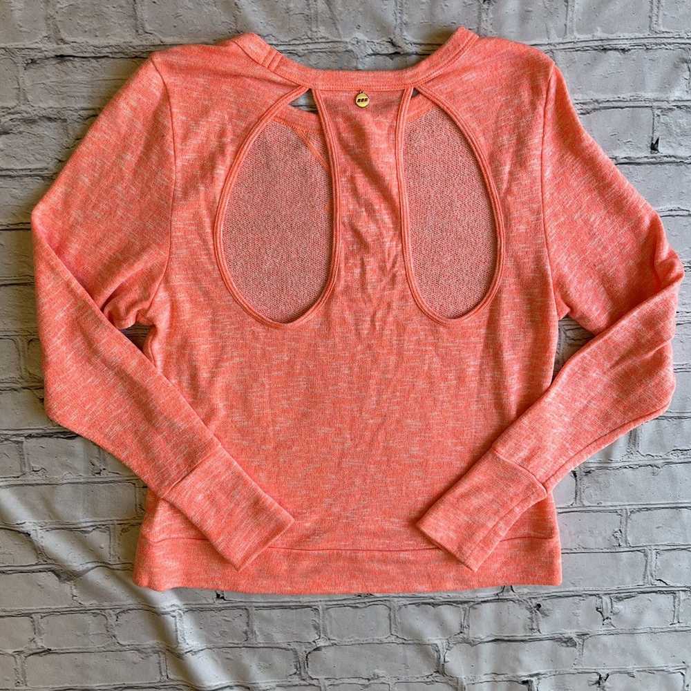 Other Lorna Jane Cut Out Back Sweatshirt XS Top W… - image 4