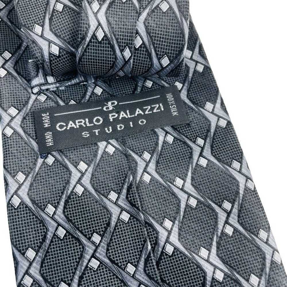 Carlo Palazzi Mens Silk Dress Necktie Carlo Palaz… - image 2