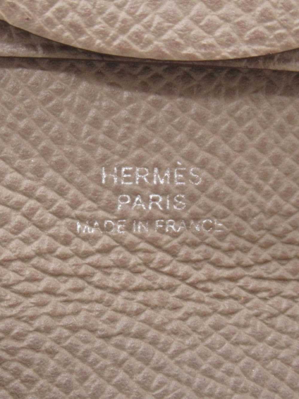 Hermès Pre-Owned 2021 Bastia coin purse - Neutrals - image 4