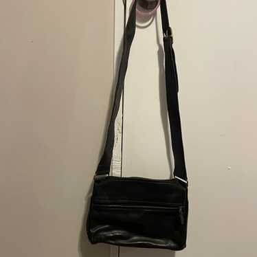 Vintage Coach black leather purse - image 1