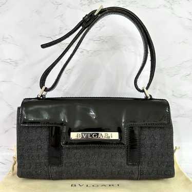 Bvlgari BVLGARI Handbag Shoulder Bag Logomania Bla