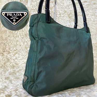 Rare Prada Tote Bag, Tessuto Nylon with Plastic H… - image 1