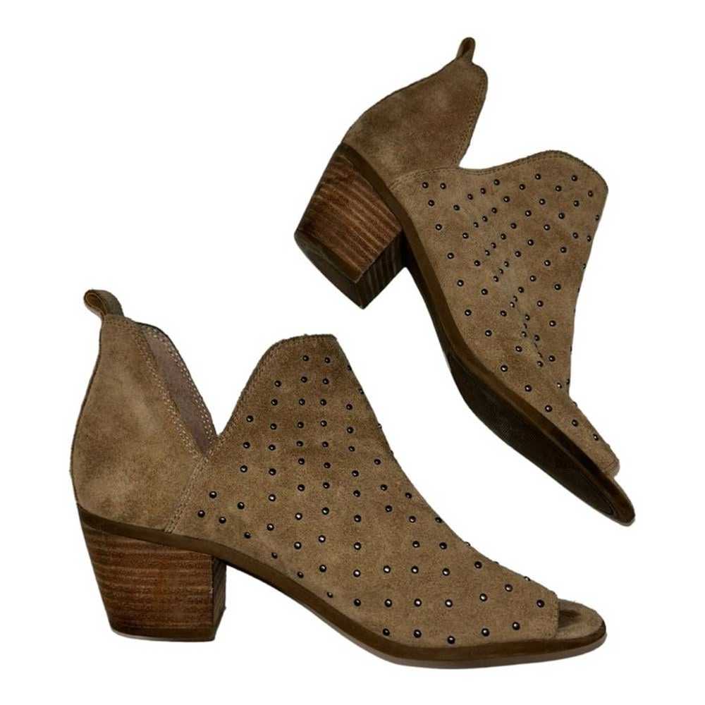 Lucky Brand l Barlenna Leather Studded Open Toe B… - image 7