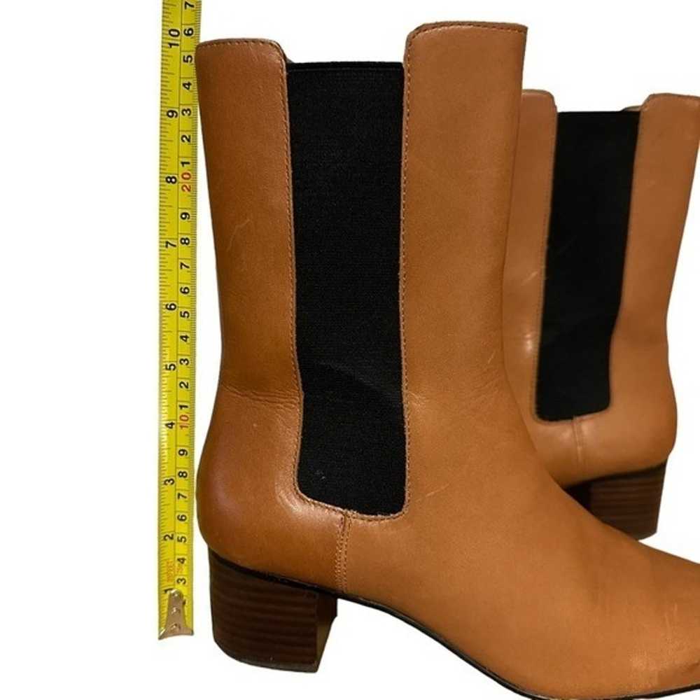 J.CREW Boots Shoes Womens Size 7.5 Carmel Brown L… - image 8