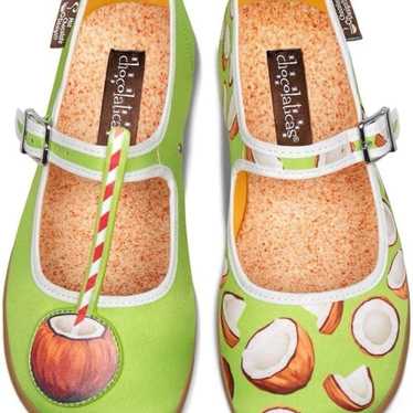 Like new! Hot Chocolates flats, coconut, size 6, w