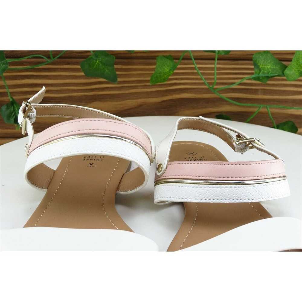 Call It Spring Sz 6.5 M Pink Ankle Strap Syntheti… - image 3