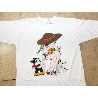 Alife Vintage 1995 Single Stitch Betty Boop Sexy … - image 1