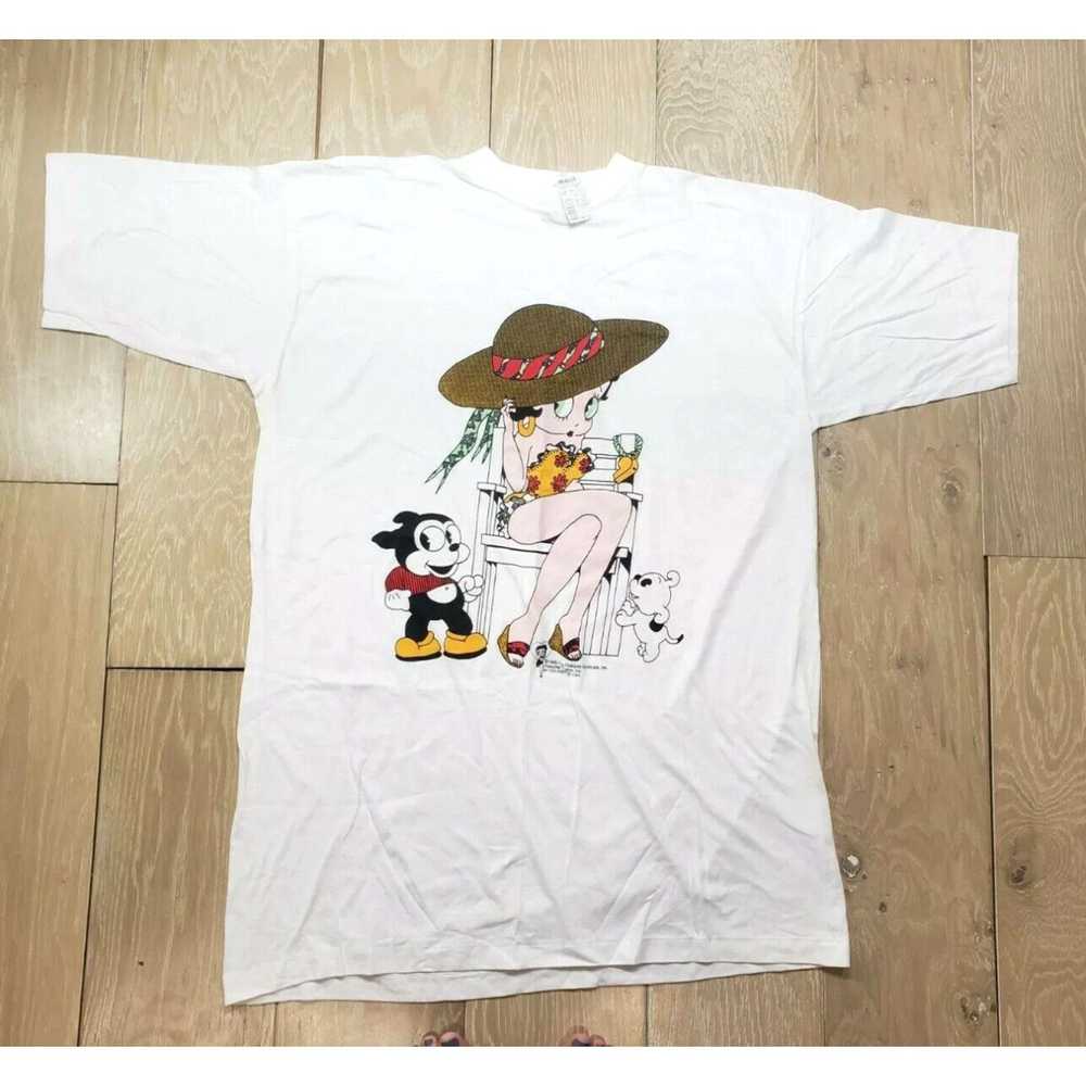 Alife Vintage 1995 Single Stitch Betty Boop Sexy … - image 2