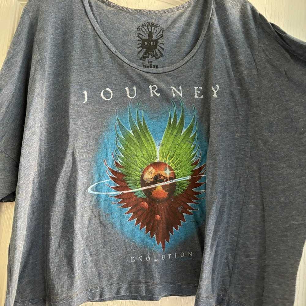 Chaser Rock Tee, Journey Evolution, Women’s S/M F… - image 3