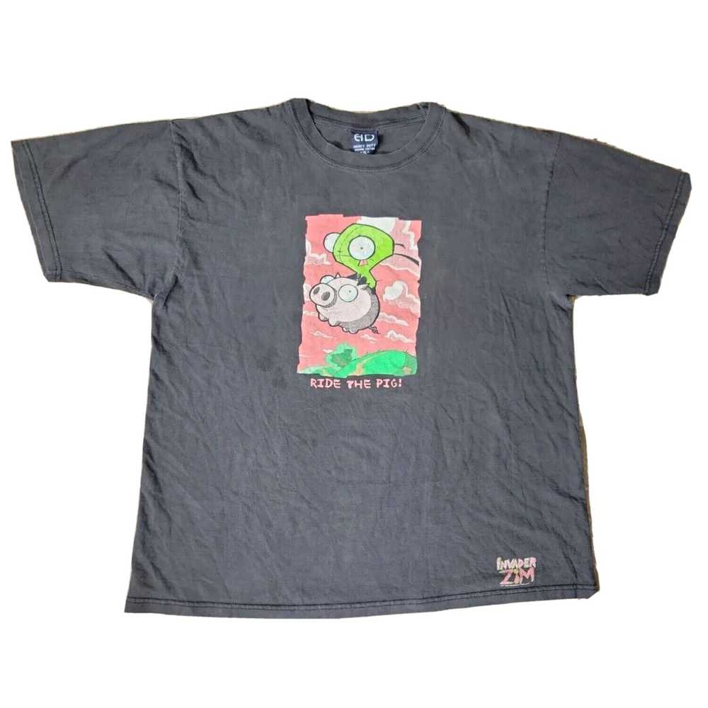 Vintage Vintage Invader Zim "Ride The Pig" T-Shir… - image 1