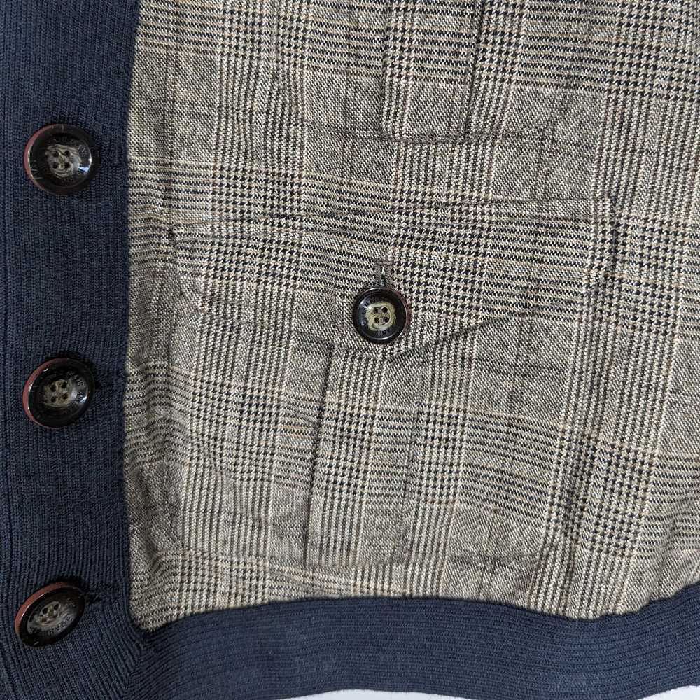 Armani × Luxury Armani Jeans Men's Wool Cotton Ve… - image 4