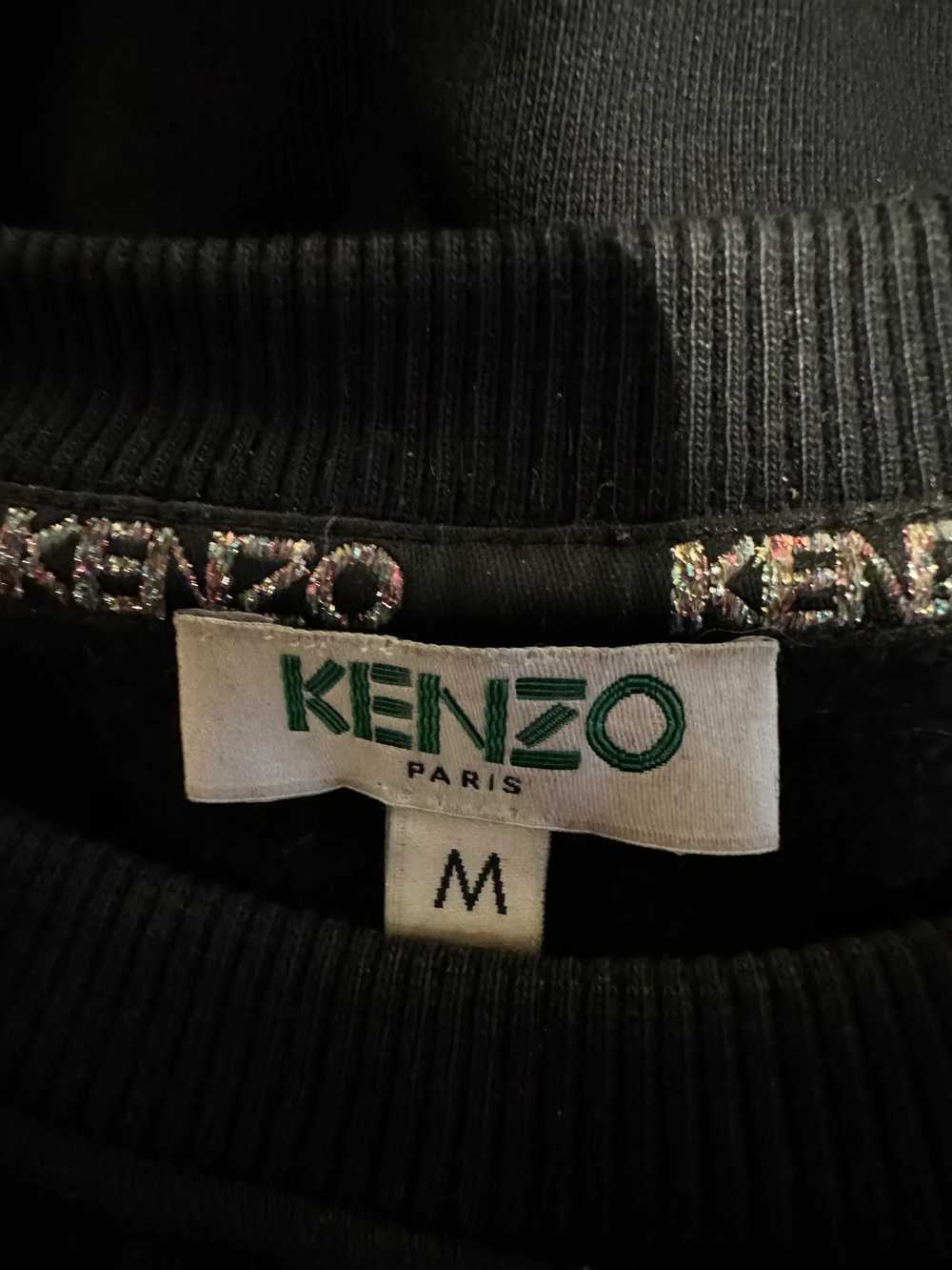 Kenzo Kenzo Glitter lace-up sweatshirt Sweater - image 2