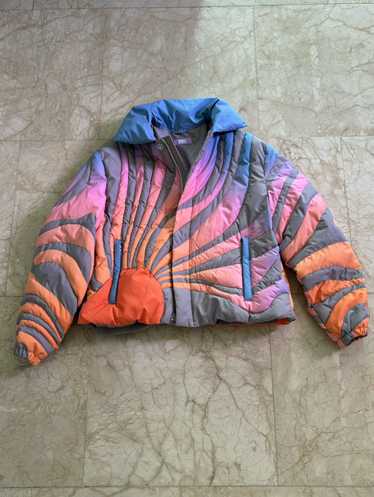 ERL Pink Sunset Down Jacket ERL