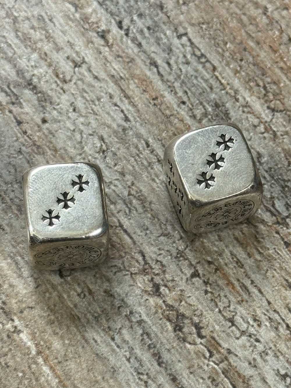 Chrome Hearts RARE CHROME HEARTS DICE SET - image 5