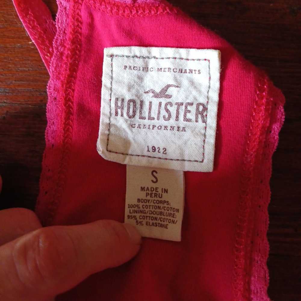 ☆y2k Hollister razor back lace cami Tank top - image 6